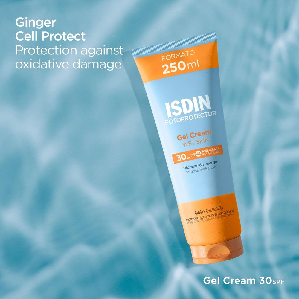 ISDIN Fotoprotector Gel Cream SPF 30 250ml | High Protection Sunscreen for Face and Body-4