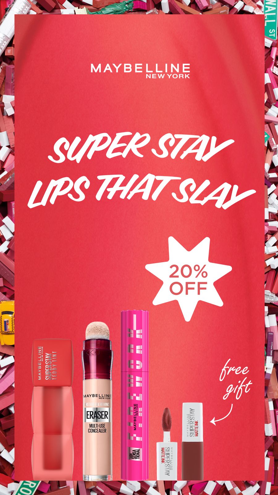 Maybelline Makeup Essentials Bundle – 20% Off + Free Mini Matte Ink Gift-2