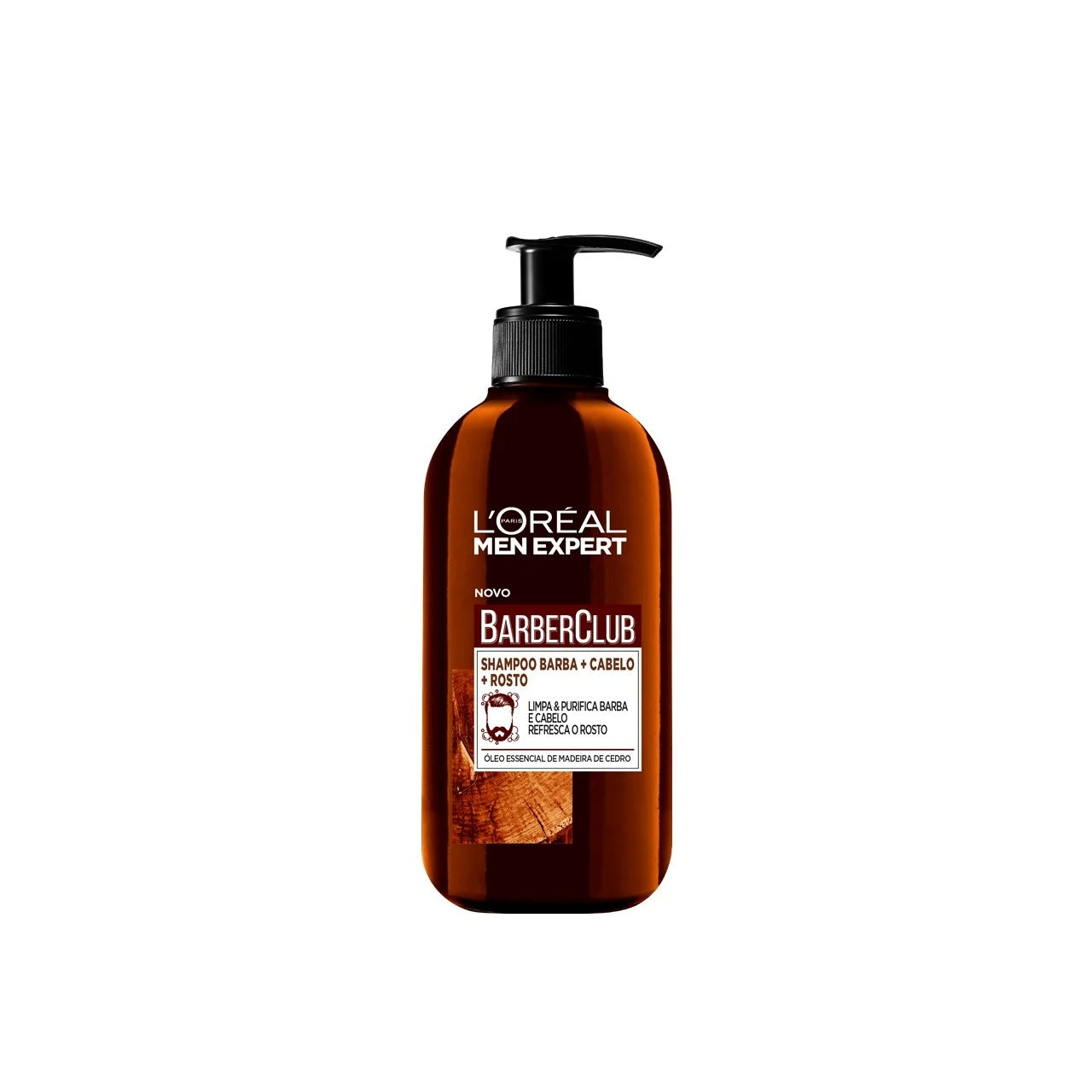 L'Oreal Men Expert Barber Club Beard & Face Wash 200ml – Daily Cleanser for Beard, Face & Hair-1