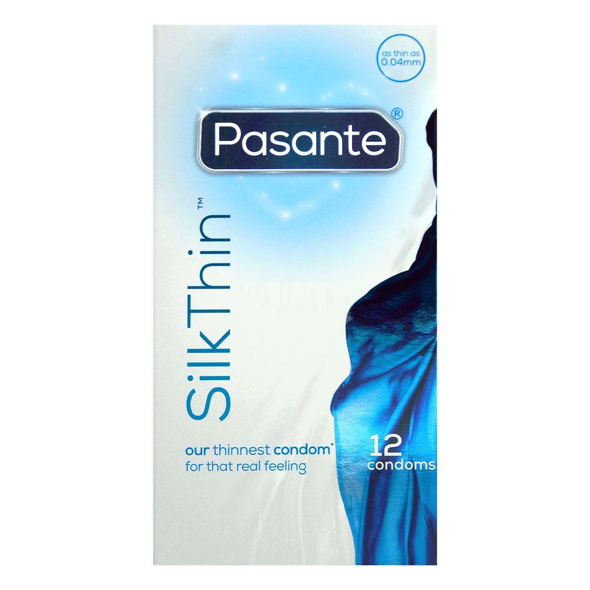 Pasante Silk Thin Condoms 12 Pack – Ultra Thin for Maximum Sensation-1