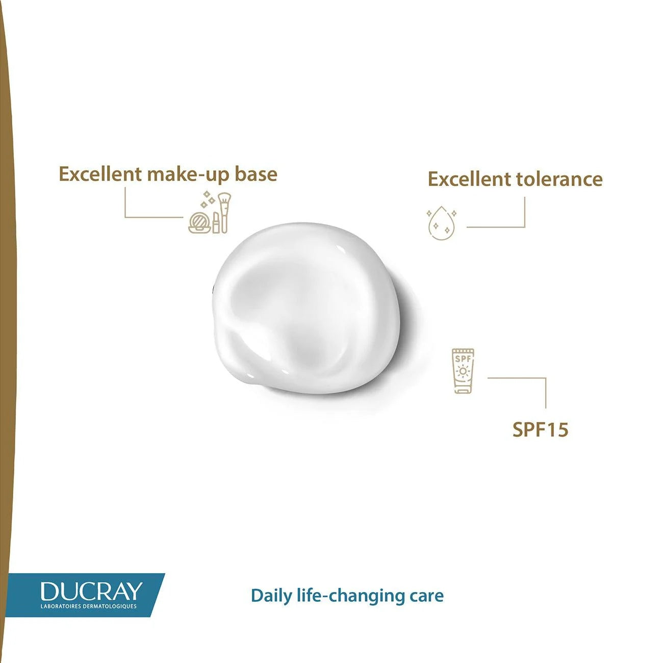 Ducray Melascreen Skin Lightening Light Cream SPF 15 - Brown Spot Treatment for Normal to Combination Skin-2