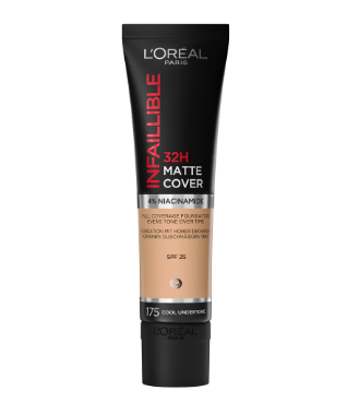 LOreal Paris Infallible Matte Cover Foundation - Long-Lasting Full Coverage-10