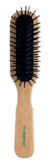The Body Set Small Oval Beech Hair Brush-1
