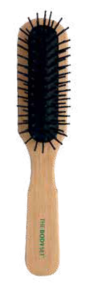 The Body Set Small Oval Beech Hair Brush-1