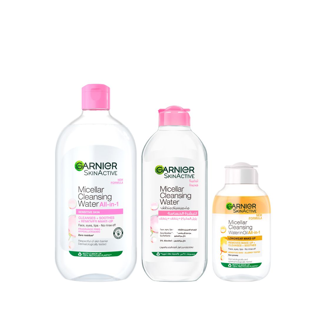 Garnier Micellar Cleansing Water 700ml + 400ml & Biphase 100ml – 15% Off-1