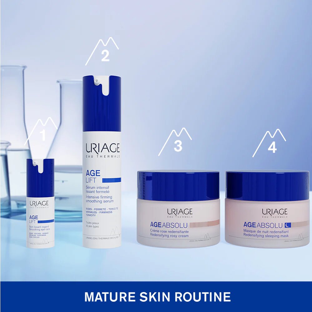 Uriage Age Absolu Redensifying Sleeping Mask 50ML - Night Mask for Anti-Aging and Skin Renewal-3