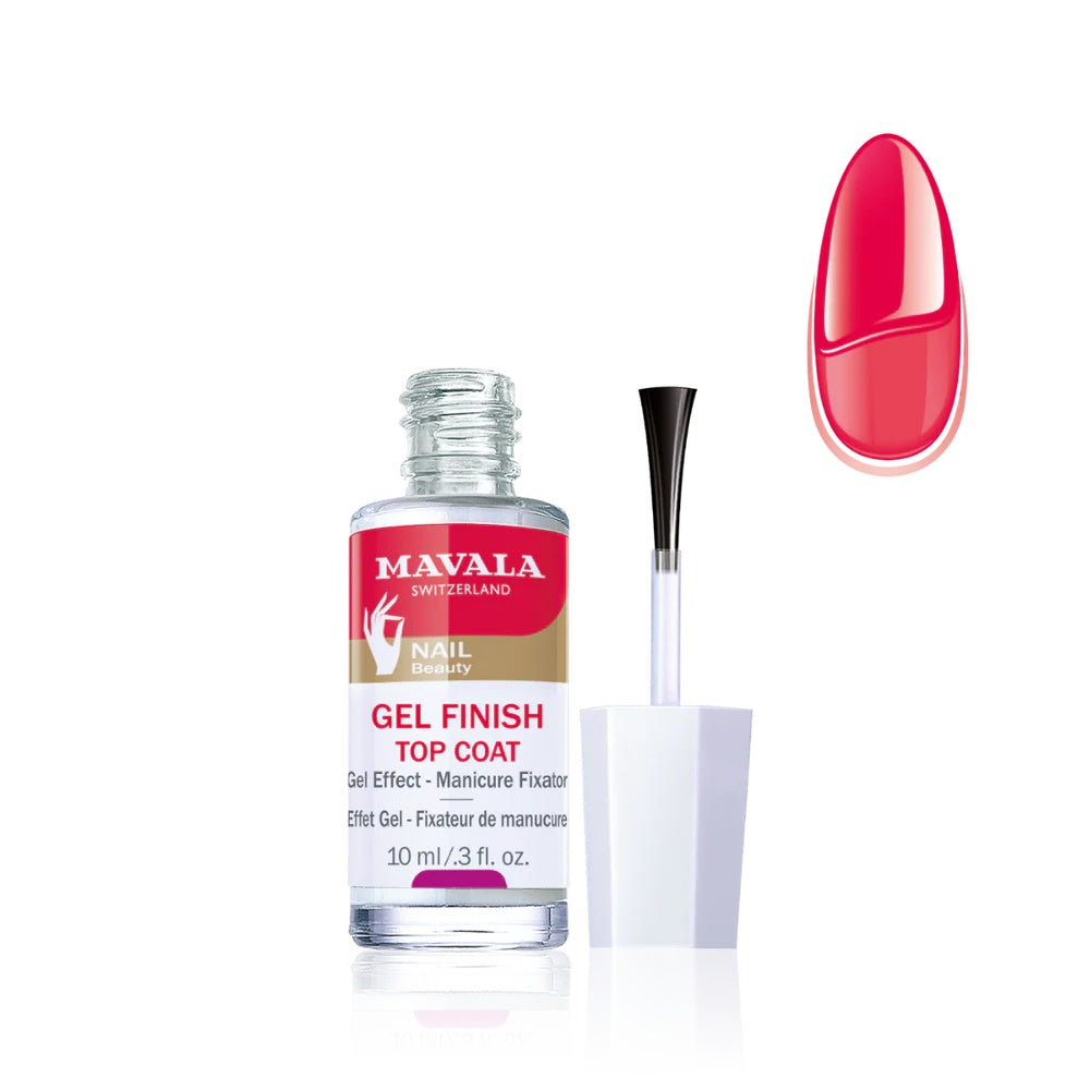 Mavala Gel Finish Top Coat 10ml – Long-Lasting Shine & Protection-1