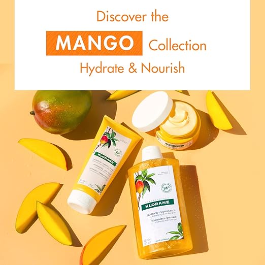 Klorane Nourishing Shampoo With Mango Butter-5