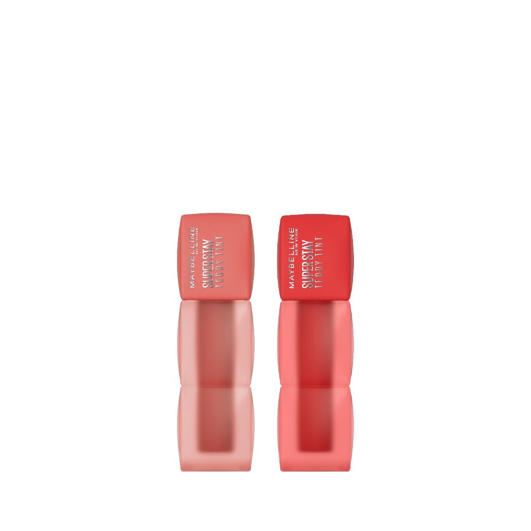 Maybelline SuperStay Teddy Tint Liquid Lip Tint - Soft Matte Finish, 5 Shades | Buy 2 & Get 20% OFF-1