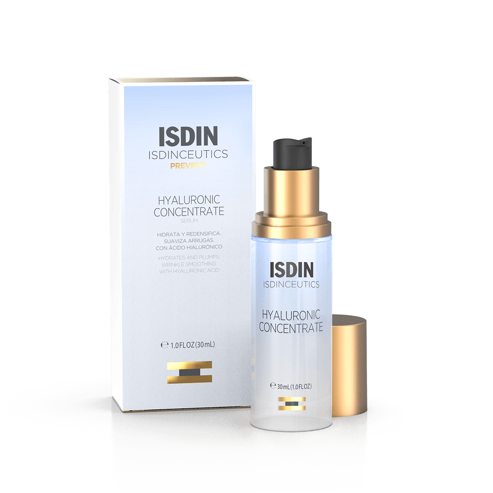 ISDIN Hyaluronic Concentrate Serum 30ml | Intense Hydration and Skin Plumping Serum-1