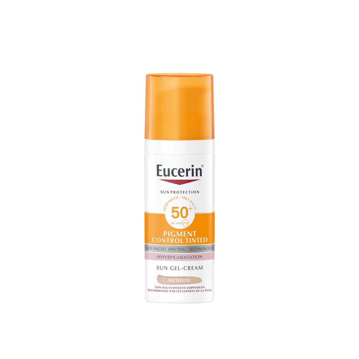Eucerin Sun Pigment Control Tinted Medium SPF50+-1