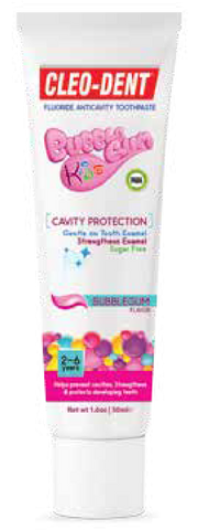 Cleo-Dent Kids Toothpaste Bubble Gum-1