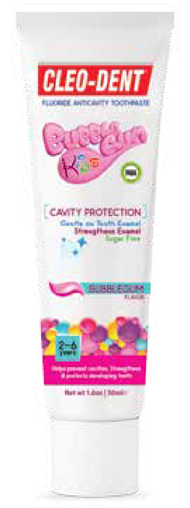 Cleo-Dent Kids Toothpaste Bubble Gum-1