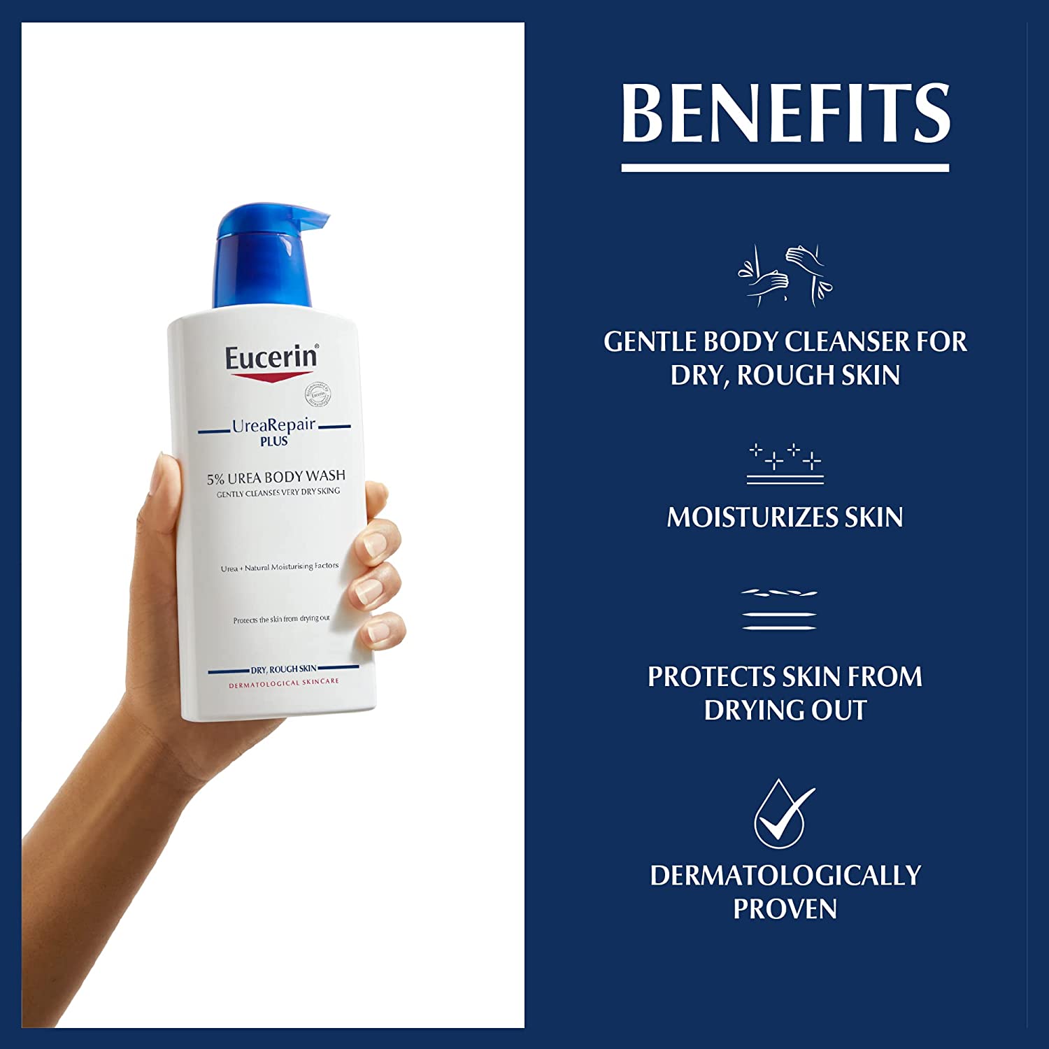 Eucerin Urea Repair Plus 5% Urea Body Wash 400Ml-2