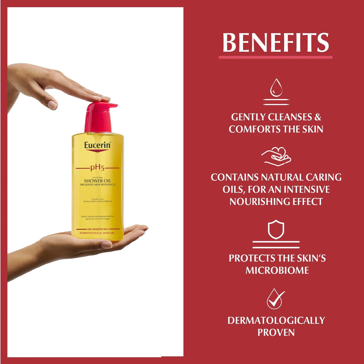 Eucerin pH5 Shower Oil 400ML-2