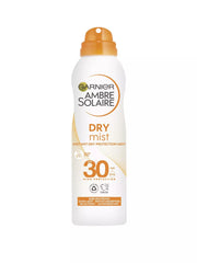 Garnier Ambre Solaire SPF 30 Dry Mist Sun Cream Spray 200ml – Lightweight Invisible Protection-1