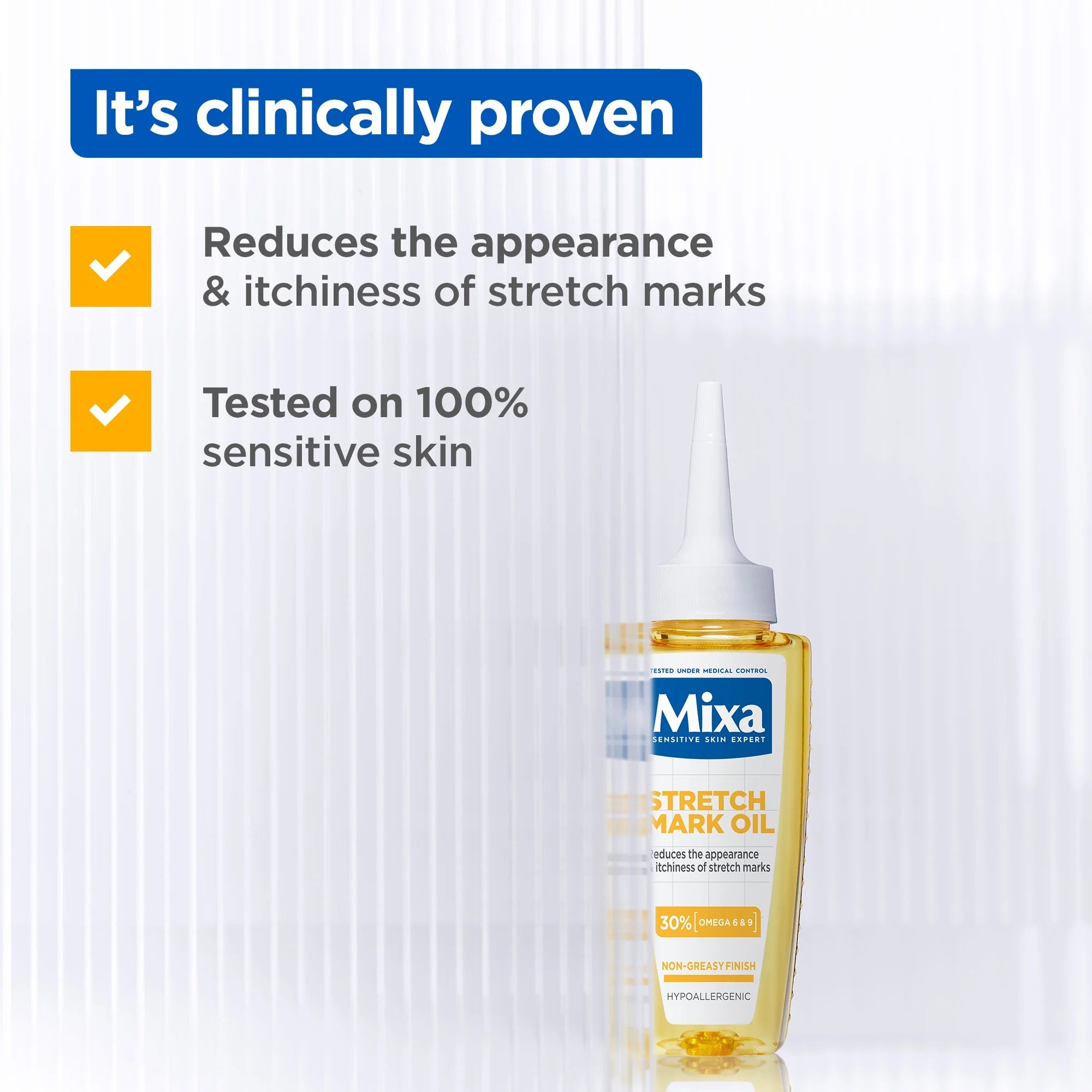 Mixa Stretch Mark Oil 30% Omega 6 & 9-4