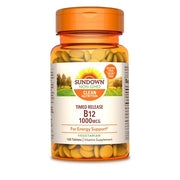 Sundown Vitamin B12 1000 mcg Timed Release – Energy & Nervous System Support-1