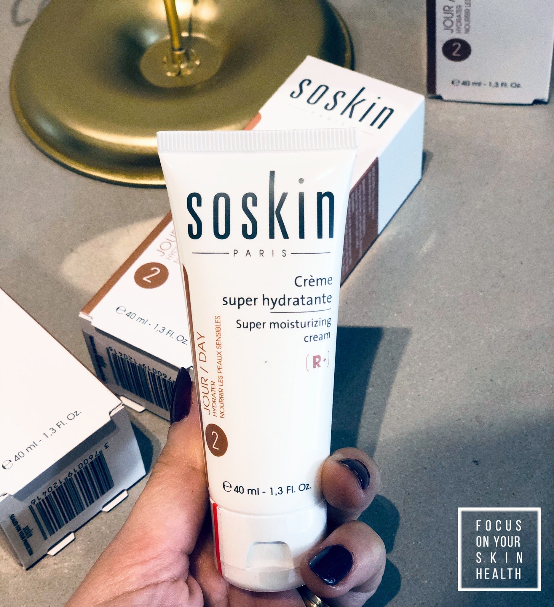 SOSKIN SUPER MOISTURIZING CREAM DAY 2-5