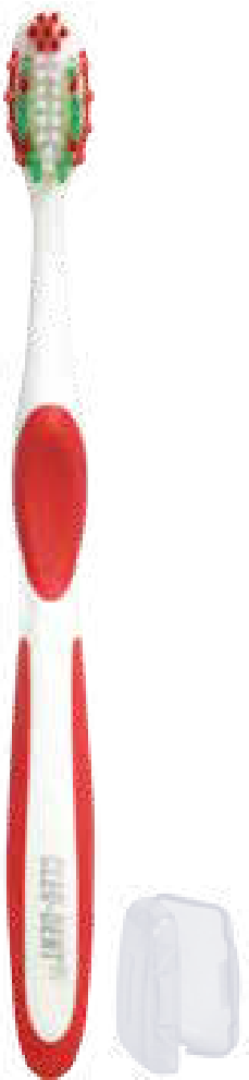 Cleo-Dent Maxi Clean Medium Tooth Brush-1