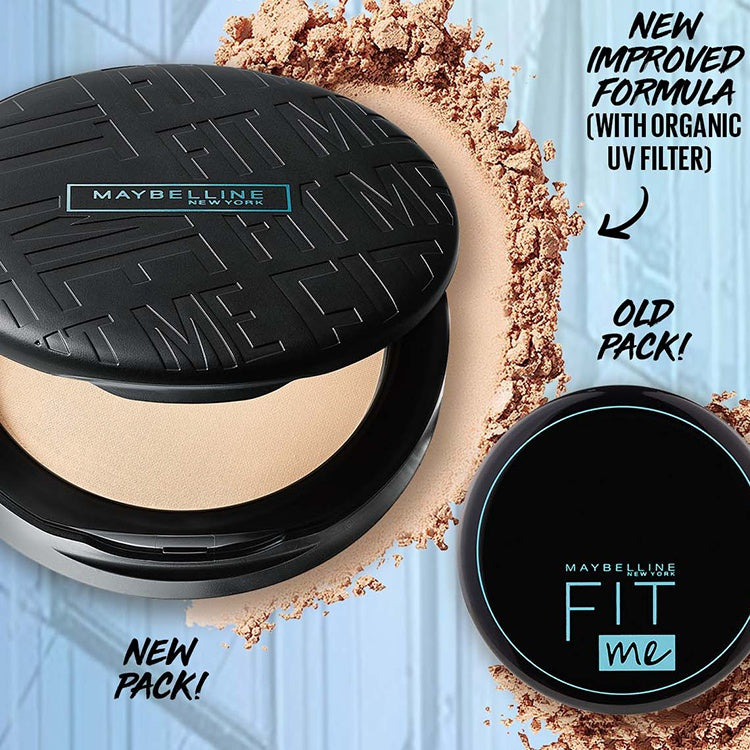 Maybelline Fit Me Matte + Poreless Powder | Lightweight, Shine-Control Face Powder-2