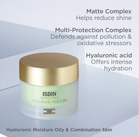 ISDIN Green Box Hyaluronic Moisture Oily Skin + FREE Headband-4
