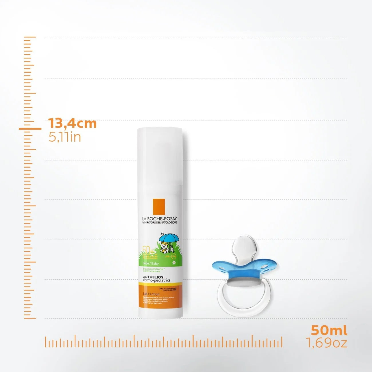 La Roche-Posay Anthelios Baby Lotion SPF 50+ 50ml | High Protection Sunscreen for Sensitive Baby Skin-5