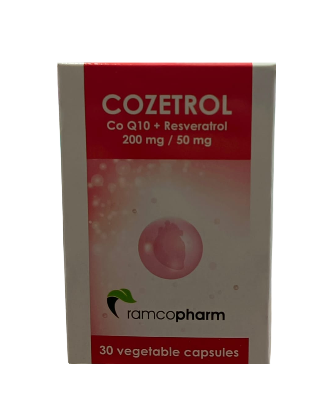 Cozetrol CoQ10 + Resveratrol 200mg/50mg – Antioxidant & Energy Support Supplement-1