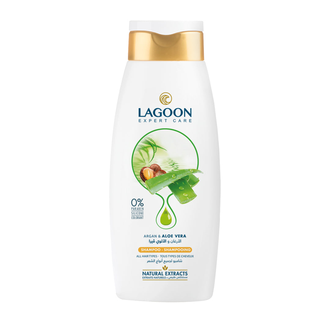 Lagoon Shampoo Argan & Aloe Vera-1