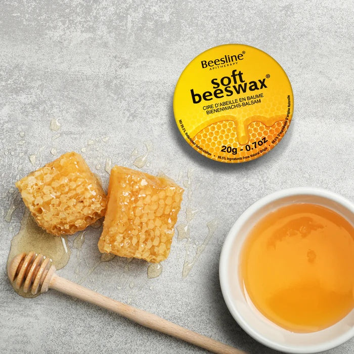 Beesline Soft Beeswax 20ml & 60ml - Natural Skin Barrier for Dry Skin & Protection-5