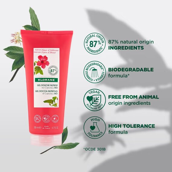 Klorane Hisbiscus Shower Gel-4