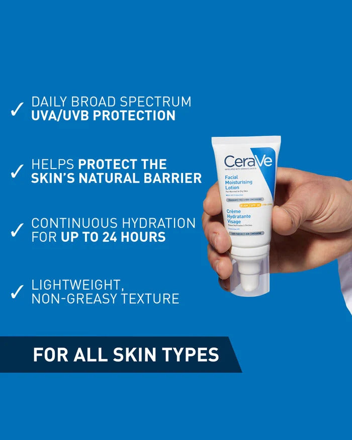 CeraVe Facial Moisturizing Cream Crème Hydratante Visage Spf 30+- 30ml-5