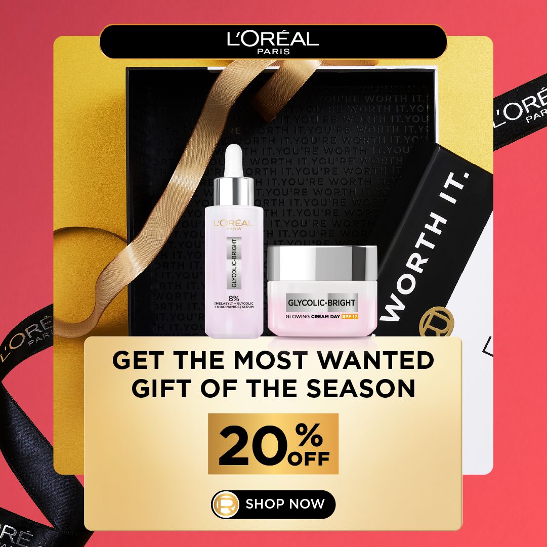 L’Oreal Paris Glycolic Bright Serum & Day Cream SPF 17 – 20% OFF-2