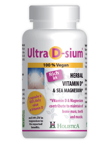 Ultra D-Sium with Quatrefolic® and Vitamin D3 – 30 Capsules-1