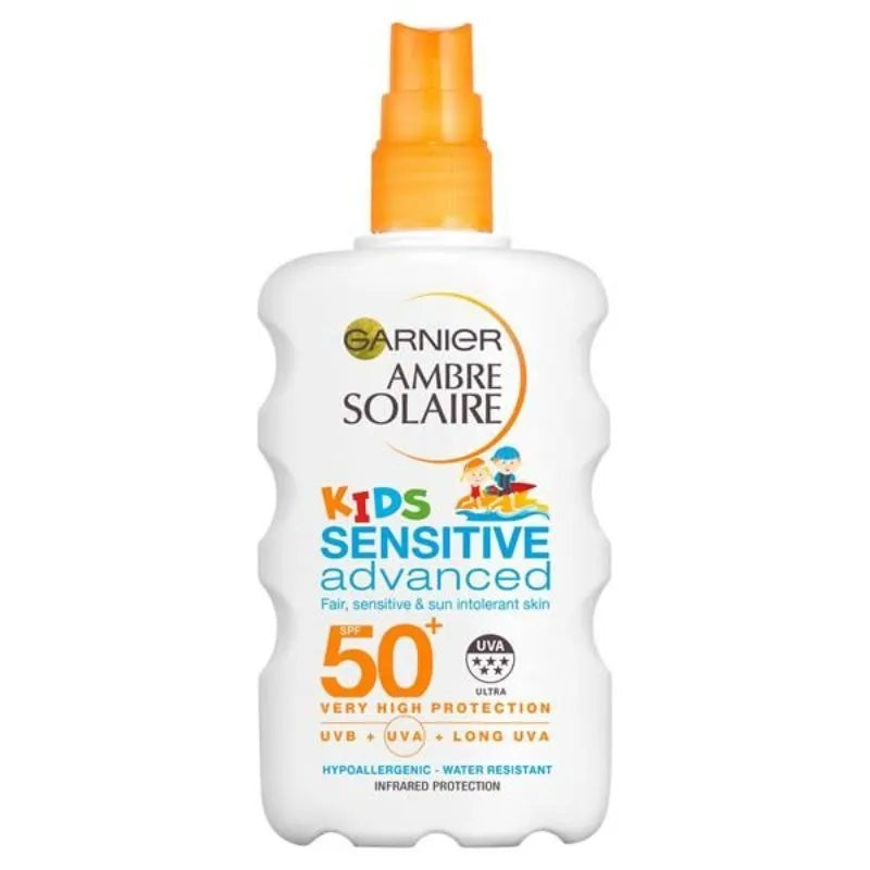 Garnier Ambre Solaire Kids Sensitive Advanced Spray SPF 50+ 200ml-1