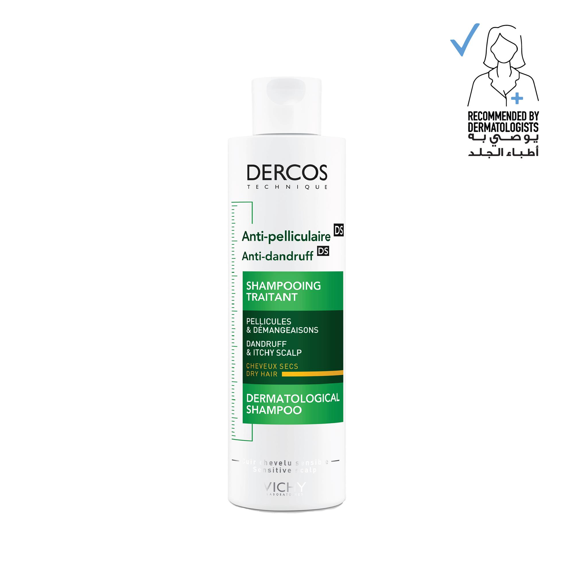 Vichy Dercos Anti-Dandruff Shampoo for Dry Scalp-1