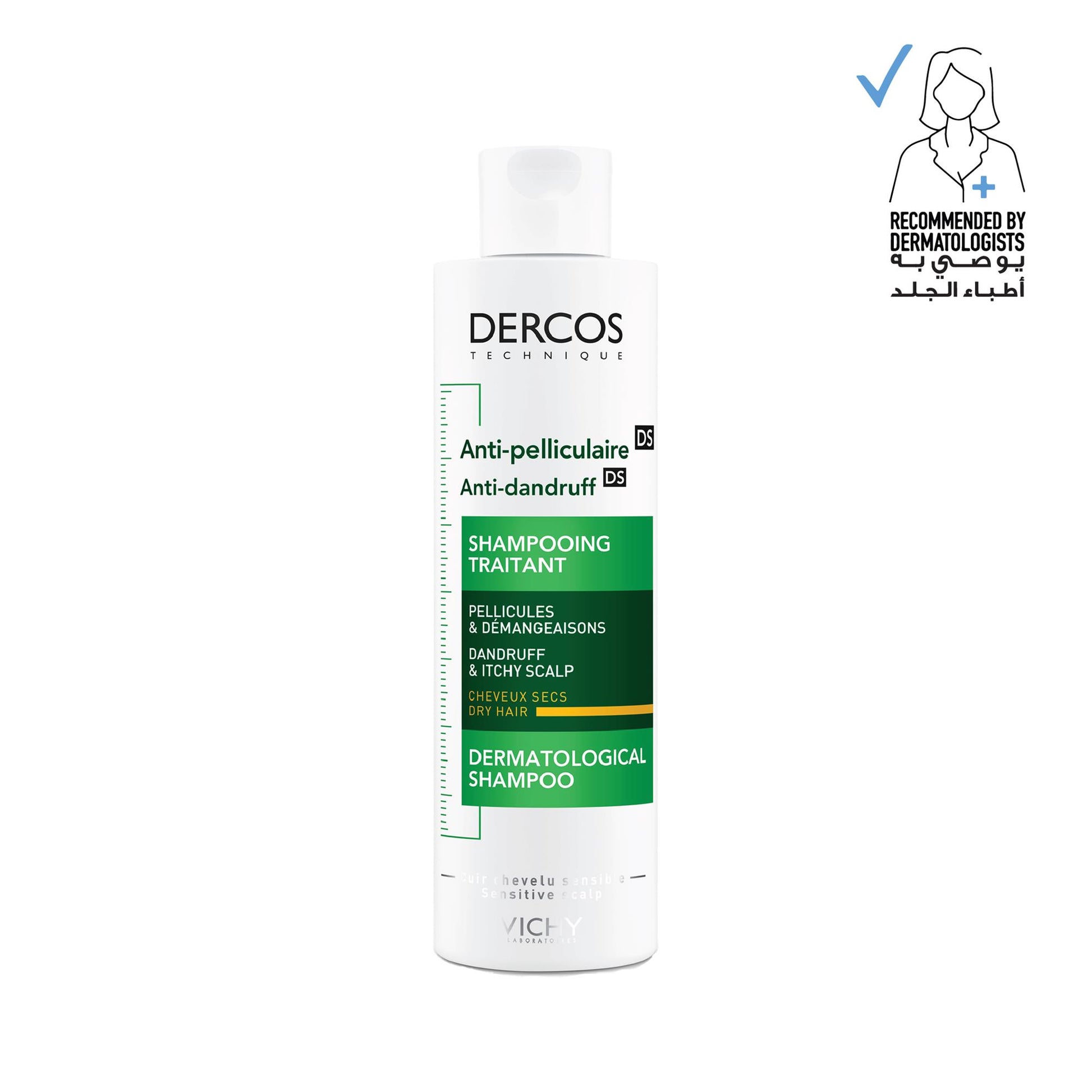 Vichy Dercos Anti-Dandruff Shampoo for Dry Scalp-1