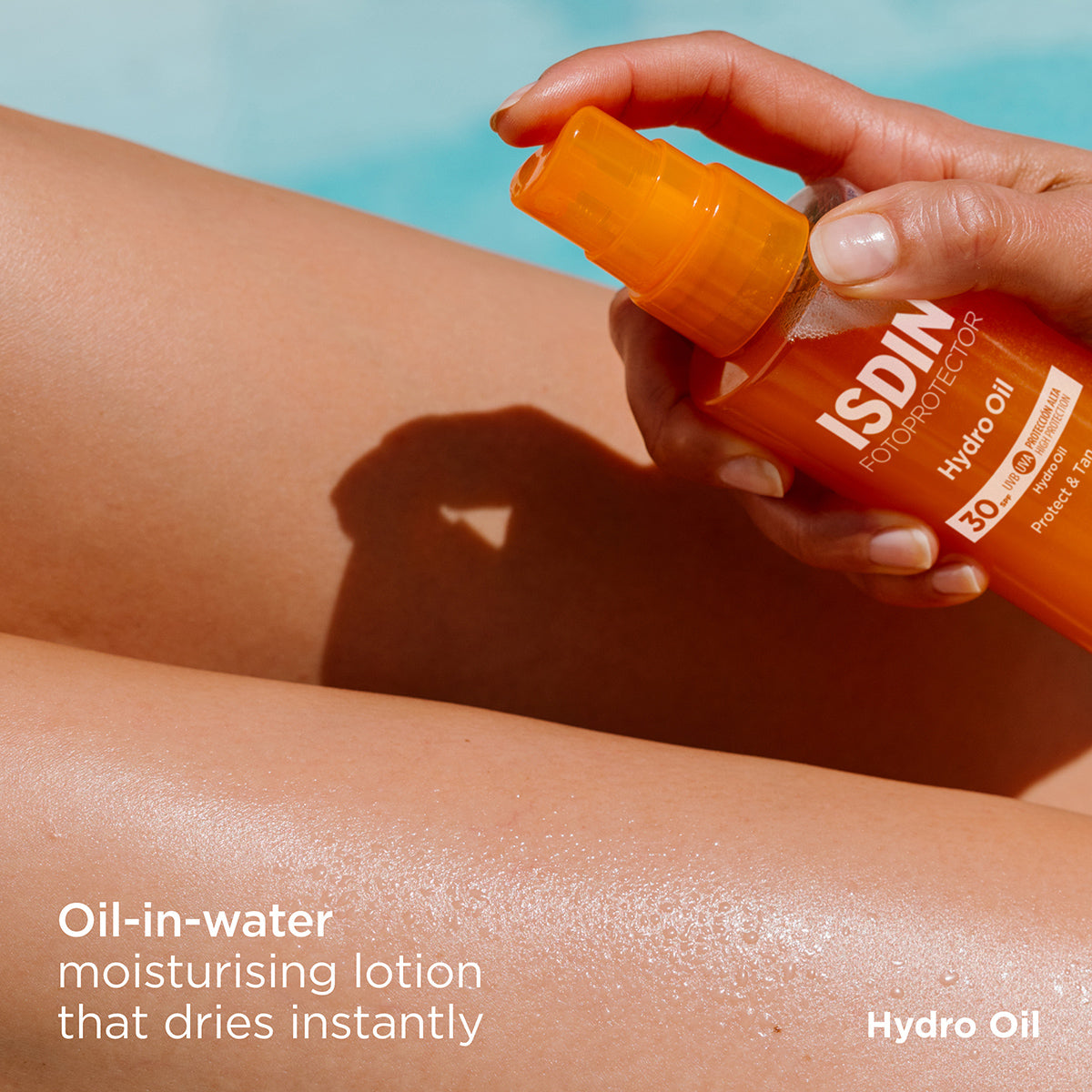 ISDIN Fotoprotector Hydro Oil SPF 30+ 200ml | High Protection Sunscreen Oil for Hydration and Skin Care-3