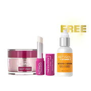 Retinol Night Set – Retinol Night Cream & Retinol Eye Stick + Free Retinol Vitamin C Serum-1