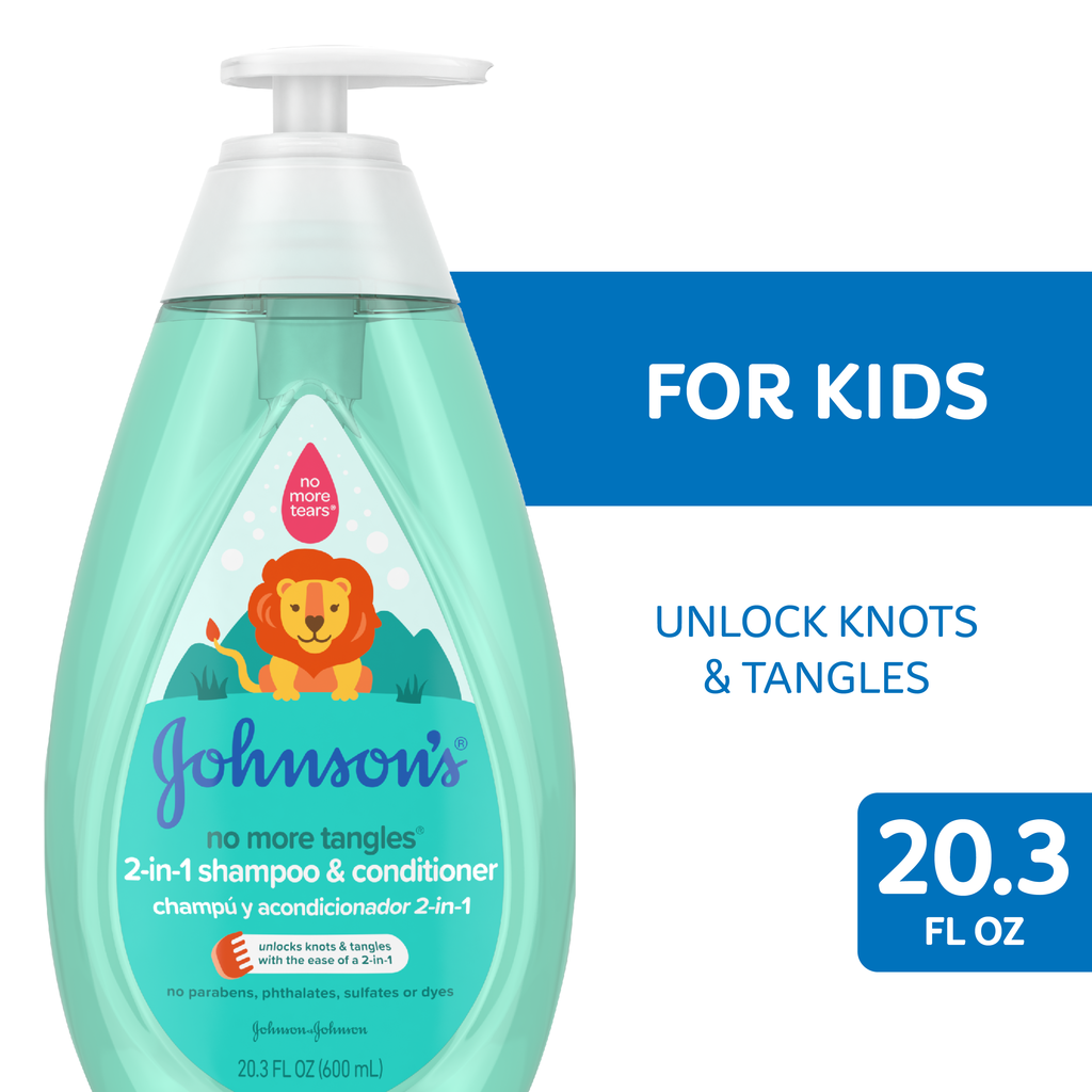 Johnson's No More Tangles® 2-in-1 Shampoo & Conditioner-2
