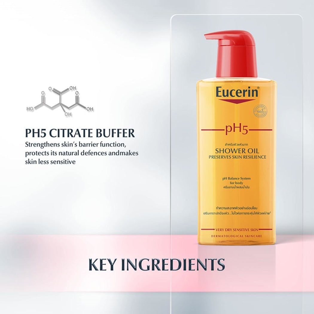 Eucerin pH5 Shower Oil 400ML-3