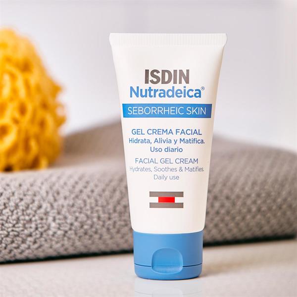 ISDIN Nutradeica Seborrheic Skin Facial Gel Cream 50ml | Treatment for Seborrheic Dermatitis and Oily Skin-3