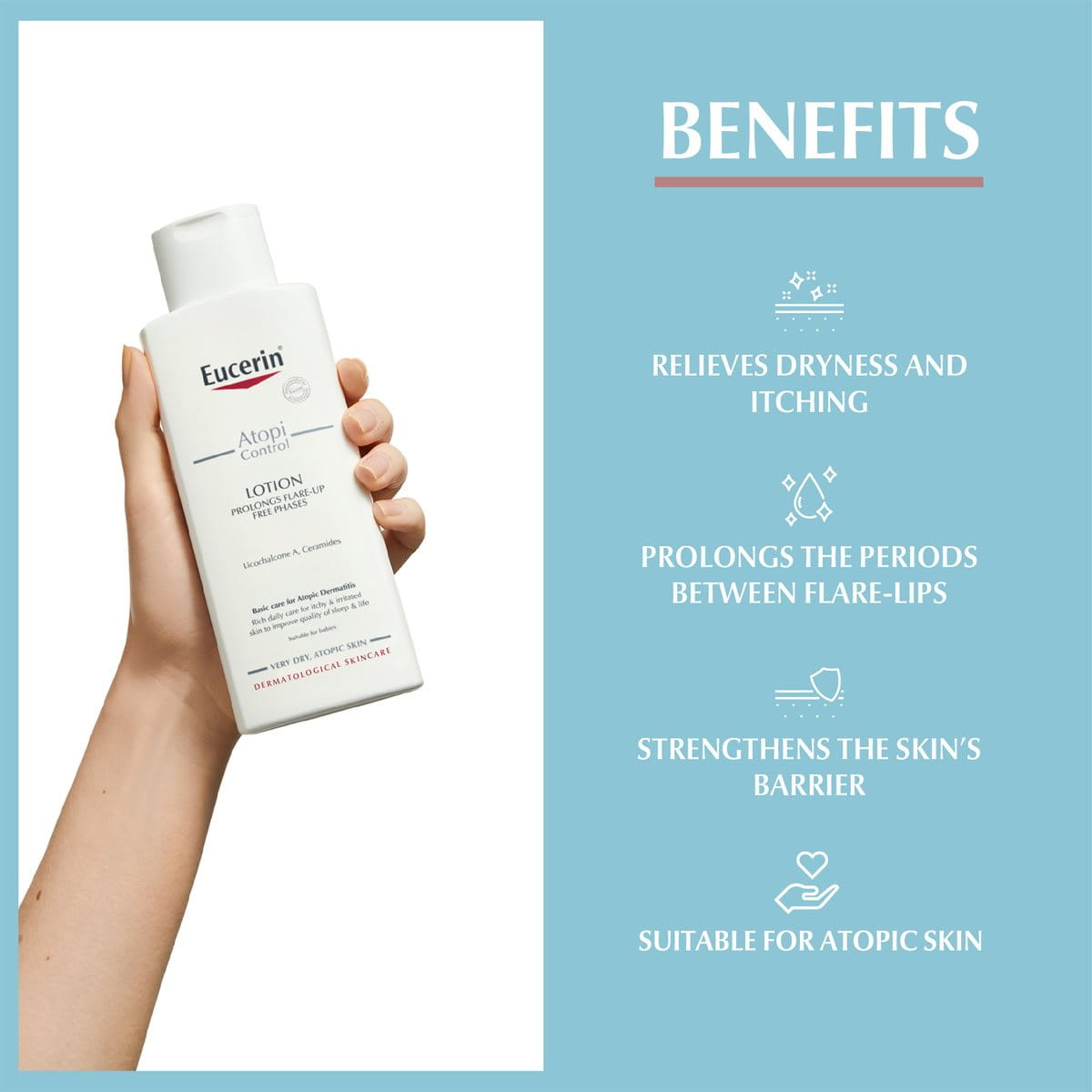 Eucerin AtopiControl Body Lotion-2