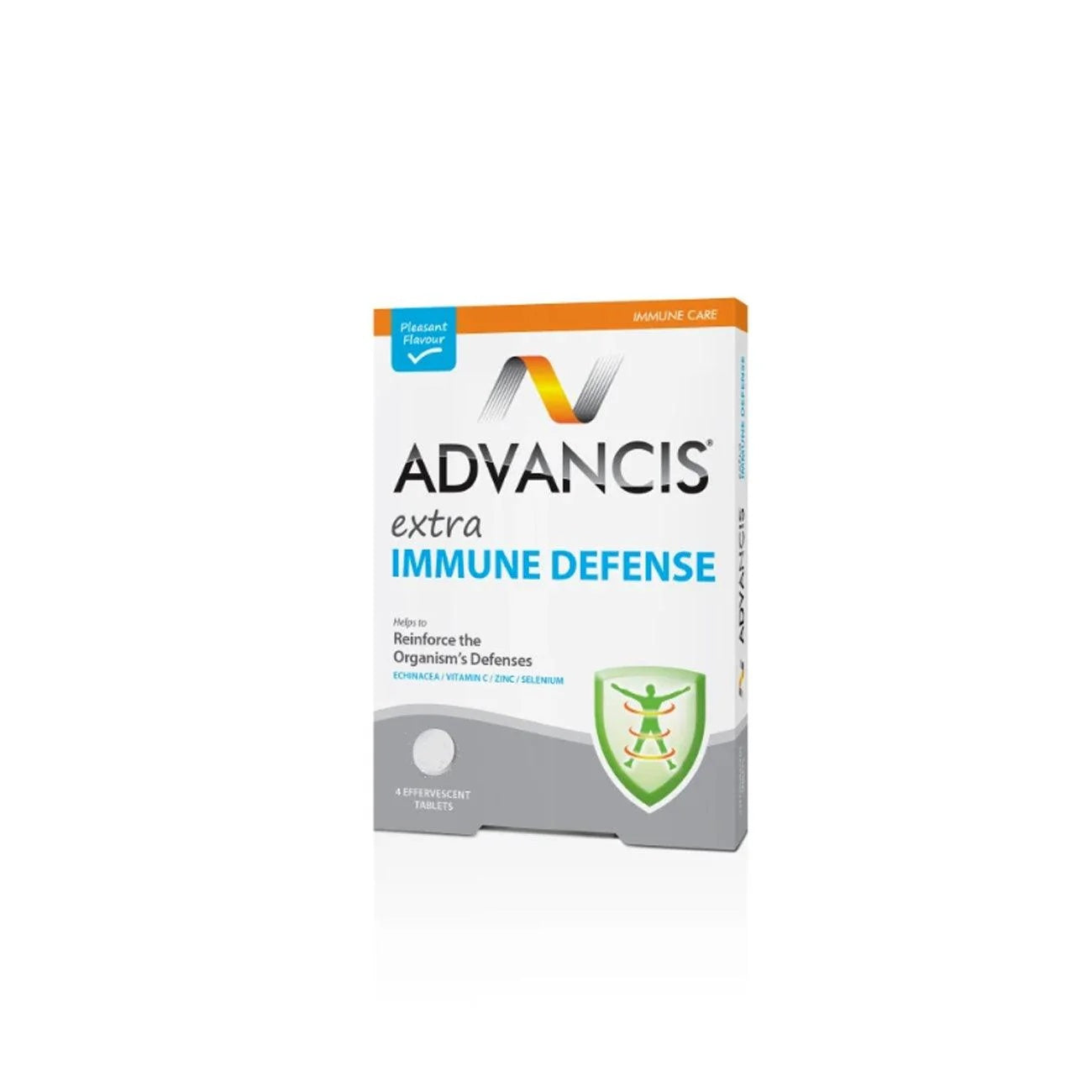 Advancis Extra Immune Defense 4 Effervescent Tablets – Immunity Boost with Zinc & Vitamin C-1