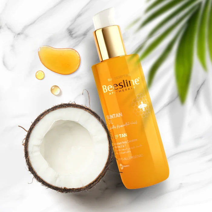 Beesline Suntan Oil 200ml - Natural Deep Tanning Solution for a Golden Glow-2