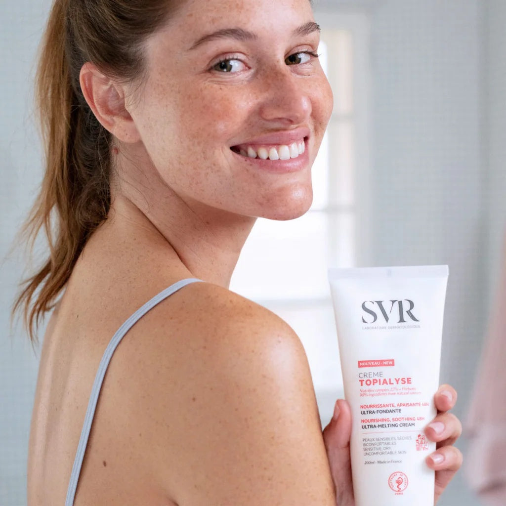 SVR Topialyse Emollient Cream - Intensive Soothing Moisturizer for Dry and Atopic Skin 400ml-2