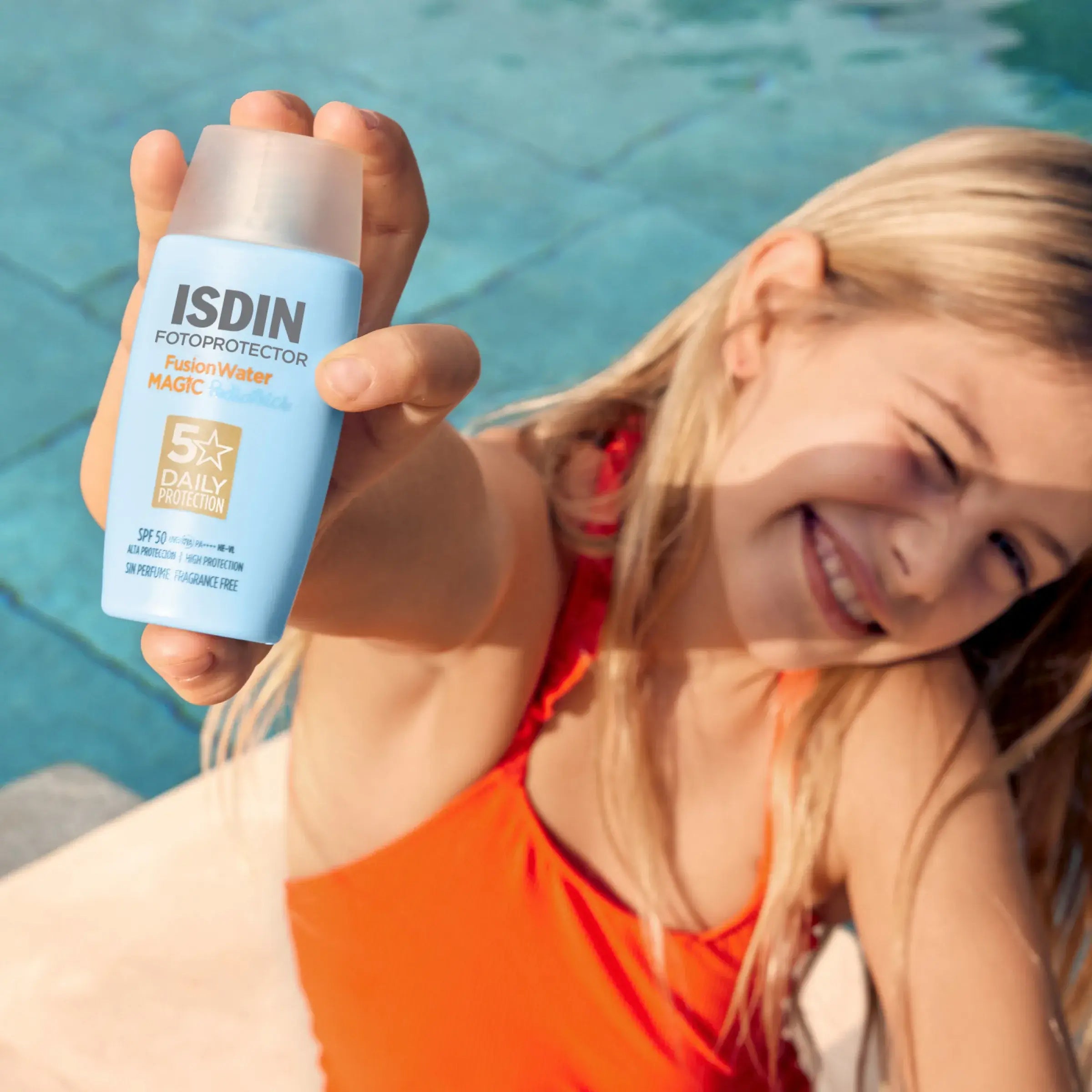 ISDIN Fotoprotector Pediatric Fusion Water MAGIC SPF 50+ 50ml | High Protection Sunscreen for Children’s Sensitive Skin-3