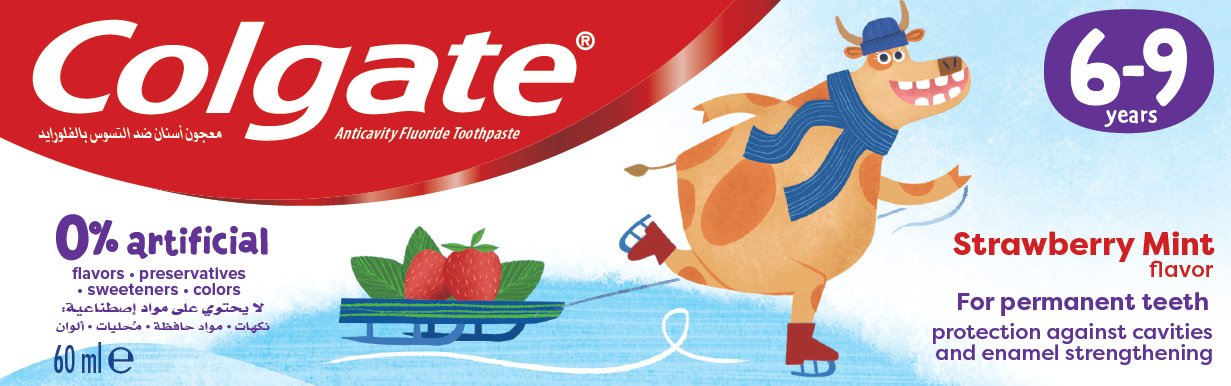 Colgate 0% Artificial 6-9 Years Kids Toothpaste-1