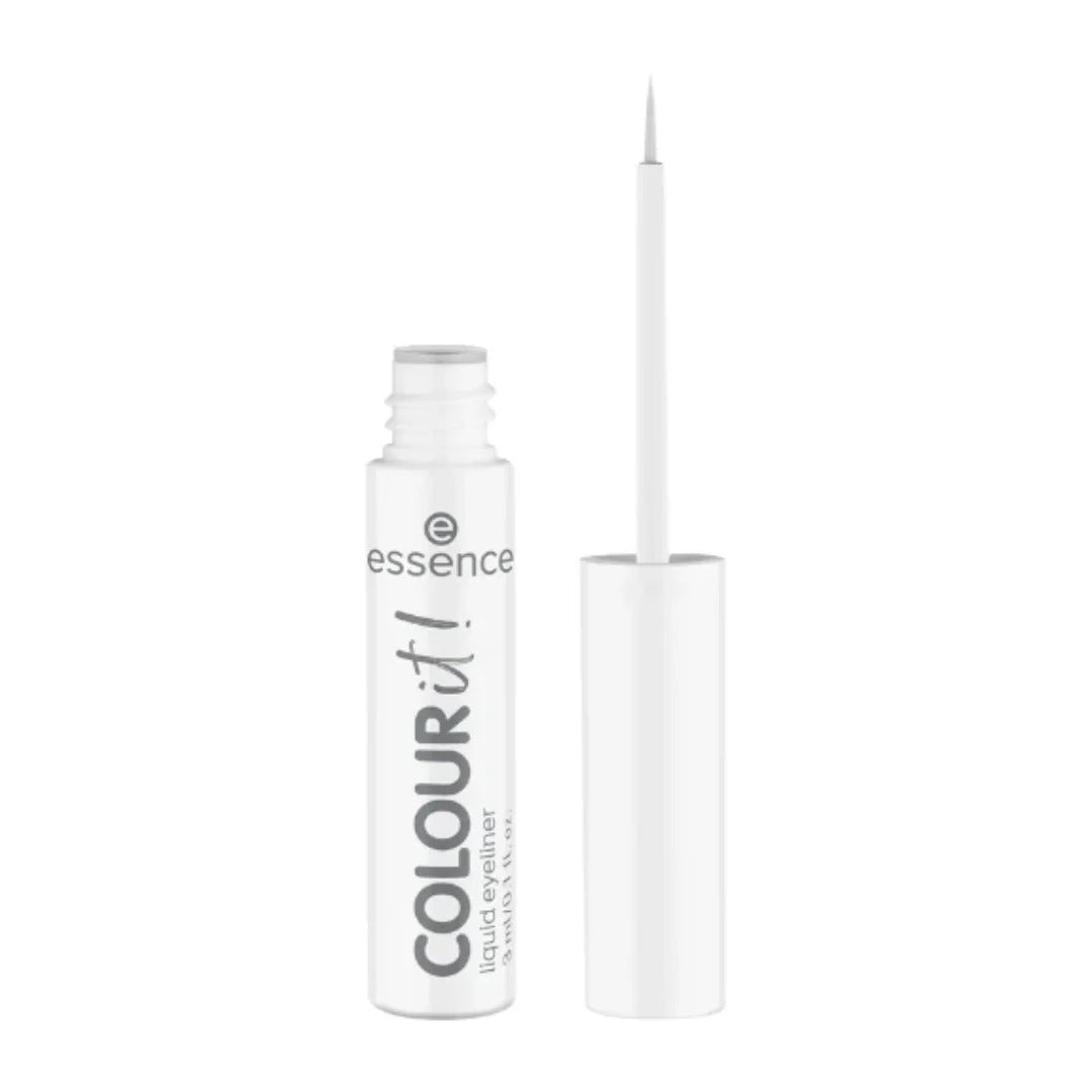 Essence Colour It! Liquid Eyeliner 02 White – Precise Application with Intense Color-1