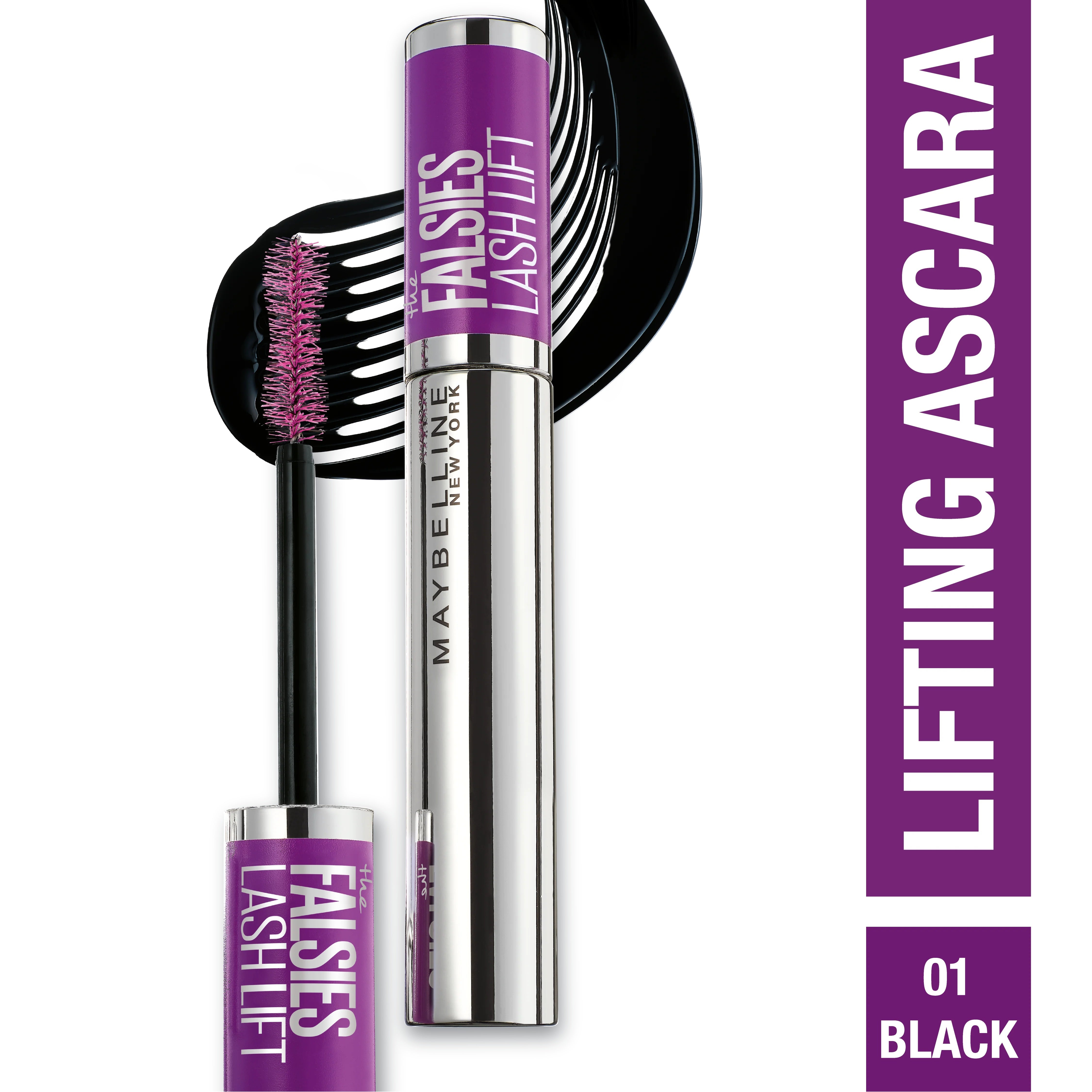Maybelline Falsies Lash Lift Mascara – Instant Lift & Volume for Bold, Curled Lashes-3